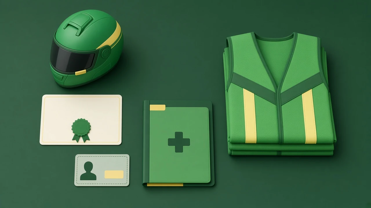 How to become a courier in Turkey – licence card, certificate, helmet and reflective vest | Jetbee